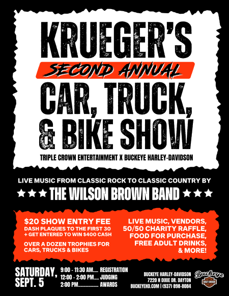 Krueger's Second Annual Car, Truck, & Bike Show