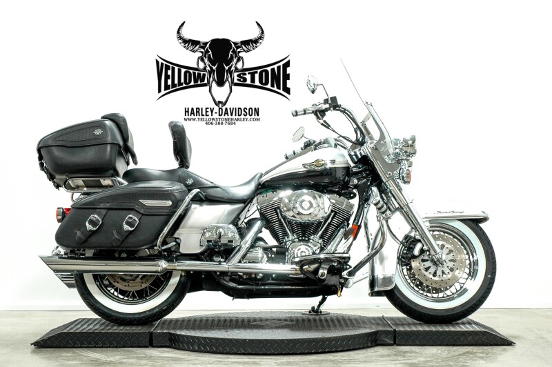 2003 Harley-Davidson® Road King® Classic Anniversary Diamond Dust & Obsidian with Palladium Graphics