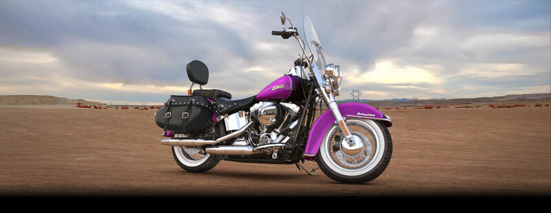 2016 Harley-Davidson® Heritage Softail® Classic PRPLFR/BLKBY SM W/PINSTRIPE