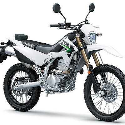 2026 Kawasaki KLX®300 Bright White thumb 2