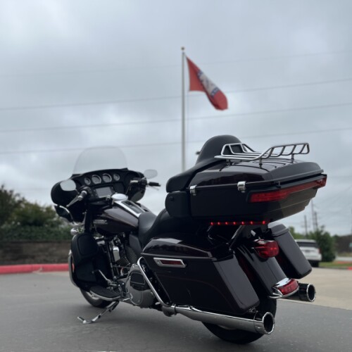 2014 Harley-Davidson® FLHTCU  Electra Glide® Ultra Classic® BLACKND CAYENNE 615198 thumb 0