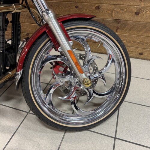 2009 Harley-Davidson® 1200 Custom Red Hot Sunglo XL1200C thumb 1
