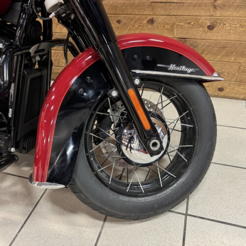 2020 Harley-Davidson® Heritage Classic 114 Billiard Red/Vivid Black FLHCS thumb 1