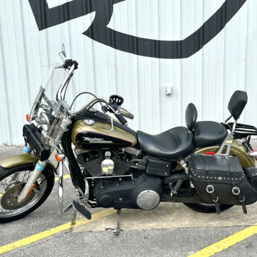 2007 Harley-Davidson® Street Bob® Olive Pearl & Vivid Black thumb 2