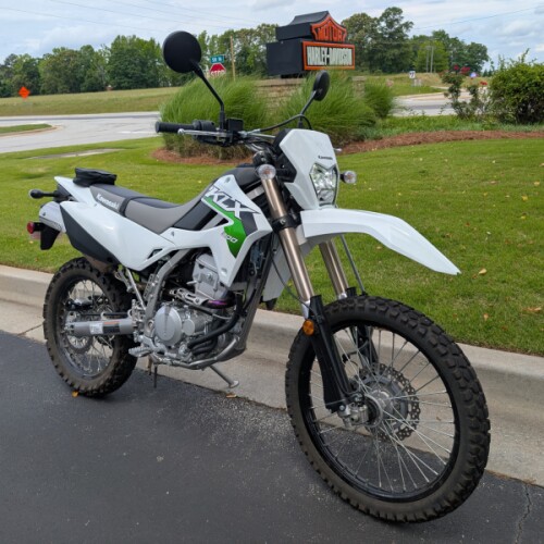 2026 Kawasaki KLX®300 Bright White thumb 3