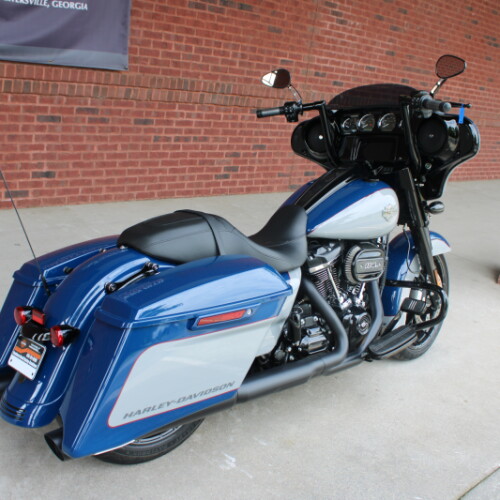 2023 Harley-Davidson® Street Glide® Special Billiard Blue/Billiard Gray - Black Finish thumb 2