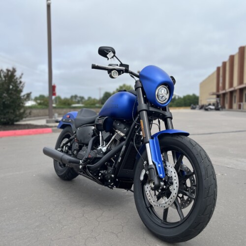 2026 Harley-Davidson® FXLRS Low Rider® S Aurora Blue Denim thumb 3