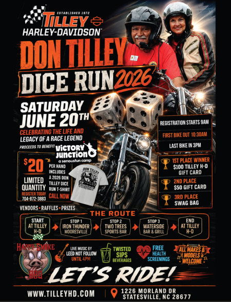 Don Tilley Dice Run 2026