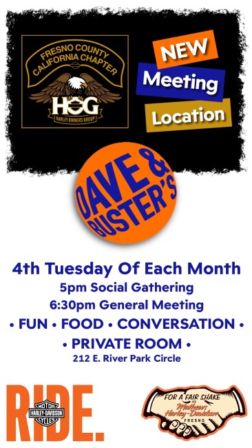 H.O.G. General Meeting