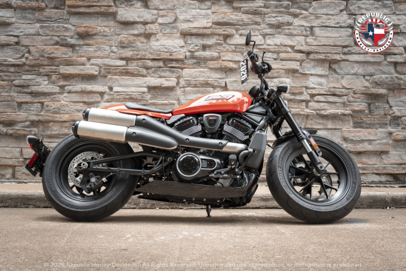 2026 Harley-Davidson® Sportster® S Blood Orange Black Trim