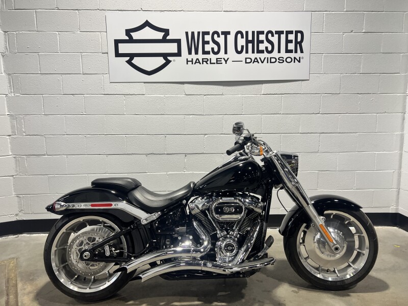 2022 Harley-Davidson® Fat Boy® 114 Vivid Black FLFBS