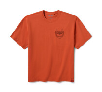 H-D X DICKIES コラボ・ ホースパワー・ヘヴィーウェイト・ピグメントダイTシャツ＃96096-26VM ヴィンテージオレンジ