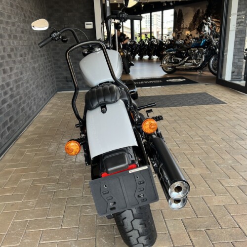 2021 Harley-Davidson® Street Bob® 114 Stone Washed White Pearl thumb 1