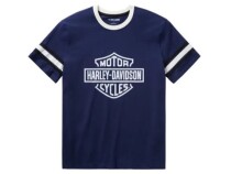 Harley-Davidson メンズ HD エッセンシャル ストライプ '03 Tシャツ 96154-26VM