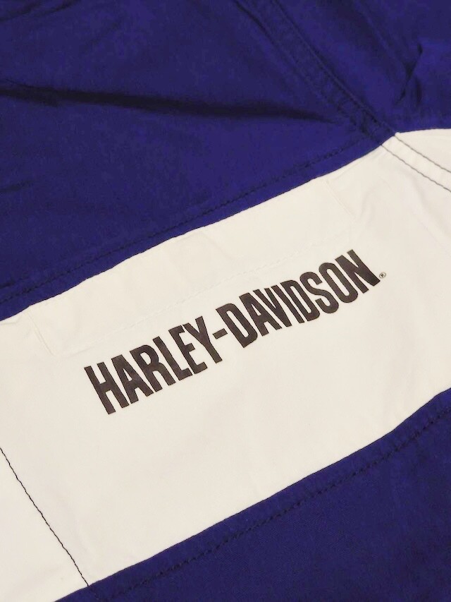 SHIRT-WOVEN,DARK BLUE/OFF WH | Harley-Davidson® 知立