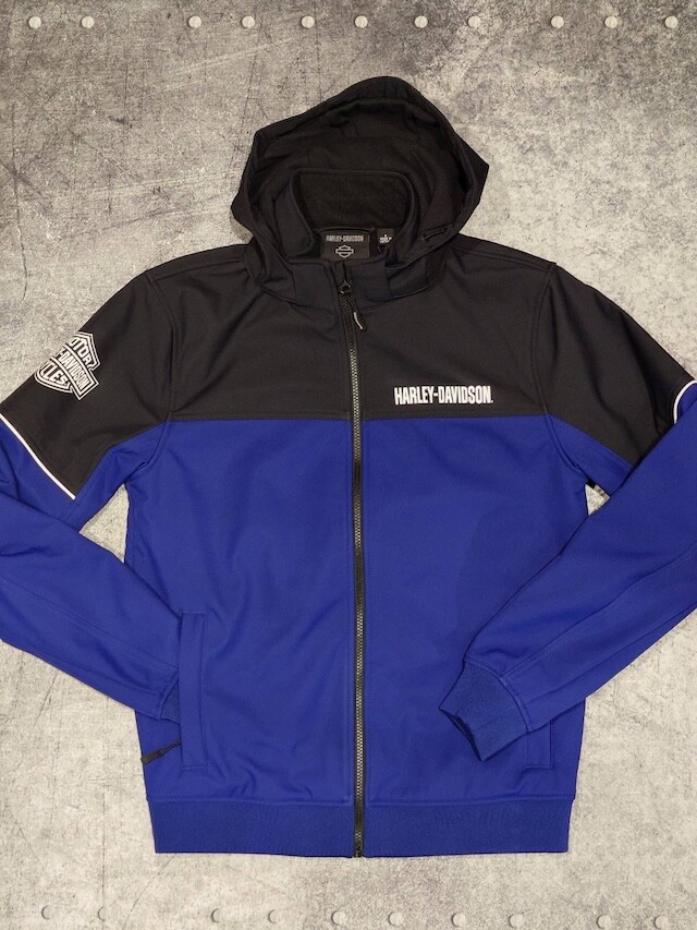 【超美品】Harley Davidson 防風ジャケットMサイズ JACKET-WOVEN,DARK BLUE/BLACK | Harley-Davidson® 知立