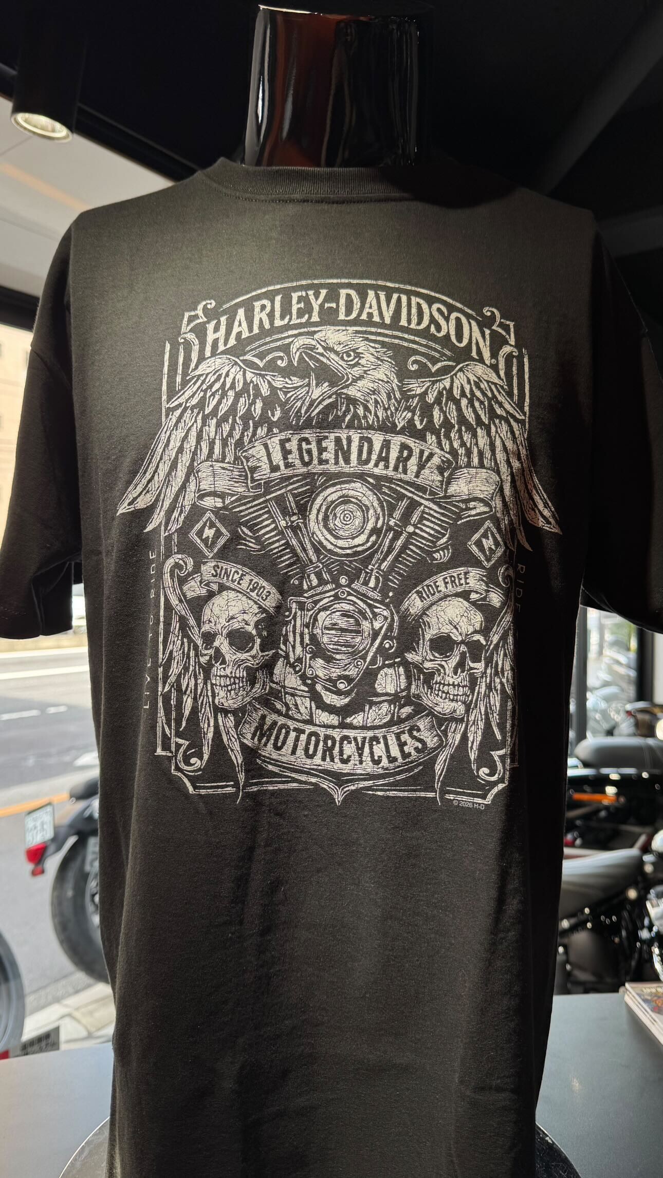 🔥💀New Shinjuku original T-shirts have arrived💀🔥 | Harley