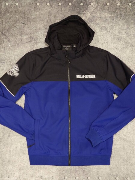 JACKET-WOVEN,DARK BLUE/BLACK | Harley-Davidson® 知立