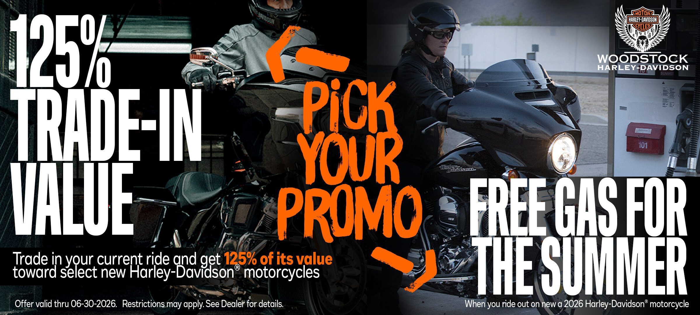 PICK YOUR PROMO