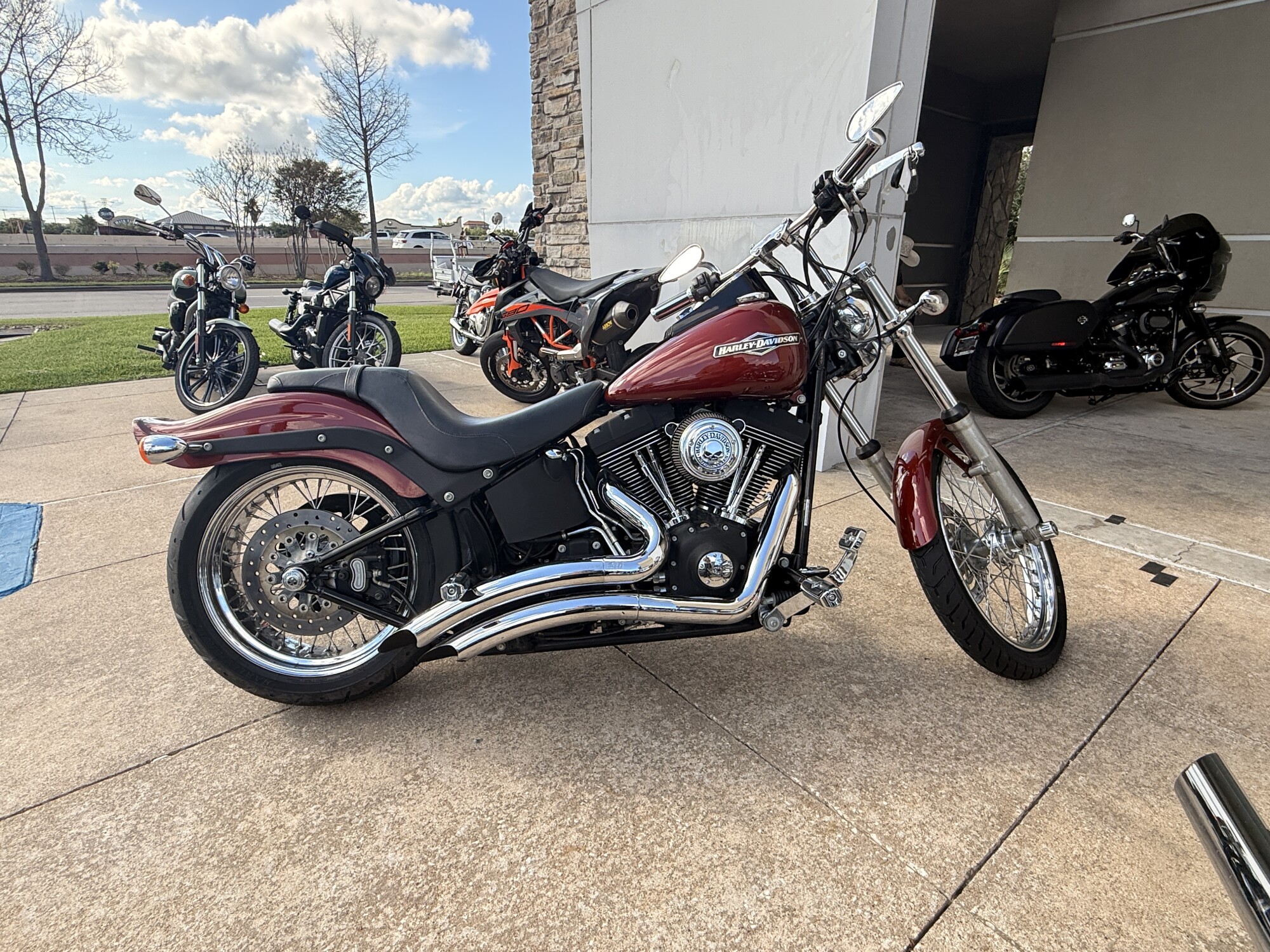 2009 Harley-Davidson® Night Train® Red