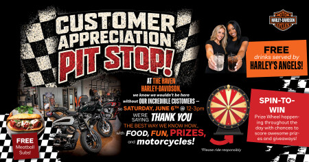 Customer Appreciation Pit Stop!