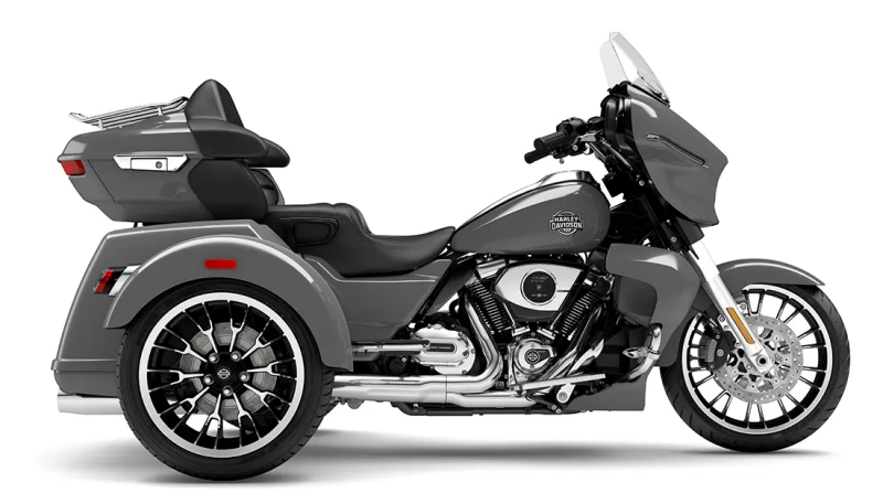 2026 Harley-Davidson® Street Glide 3 Limited Dark Billiard Gray Chrome Trim