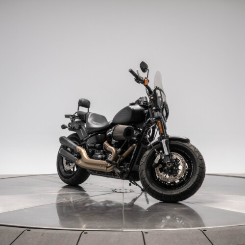 2020 HARLEY-DAVIDSON FXFBS FAT BOB 114 in Black Denim thumb 2