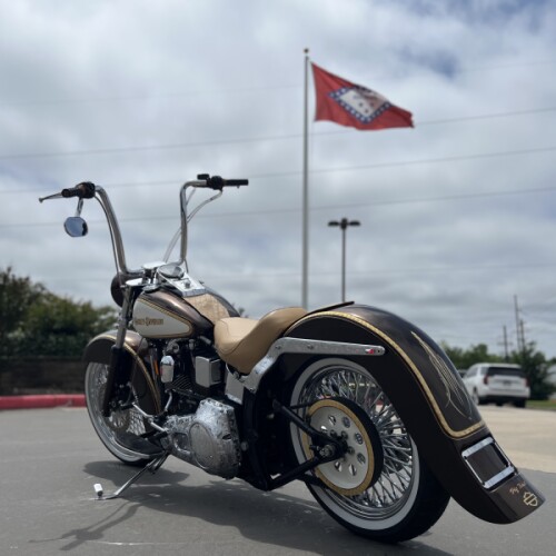 1996 HD FLSTC HERITAGE SOFTAIL VIOLET PEARL 018455 thumb 0