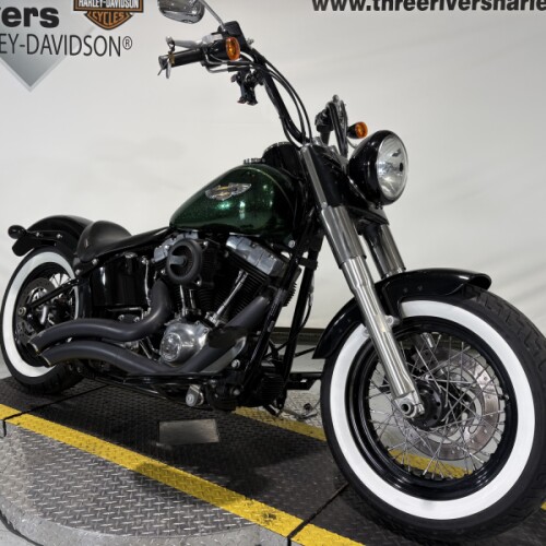 2012 Harley-Davidson® Softail Slim® CUSTOM GREEN METALFLAKE thumb 2