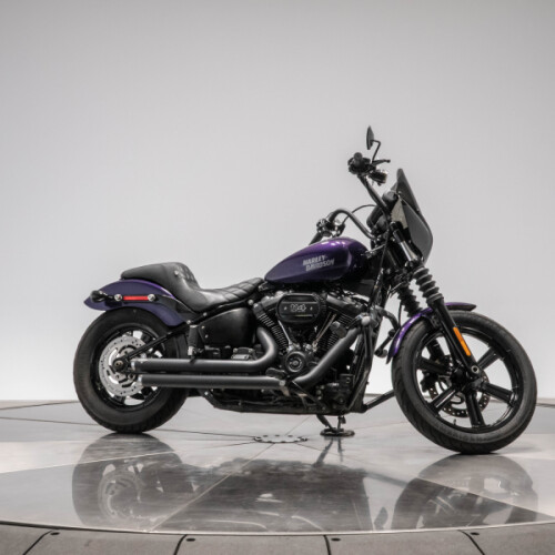 2023 HARLEY-DAVIDSON FXBBS STREET BOB 114 in Purple Rain thumb 3