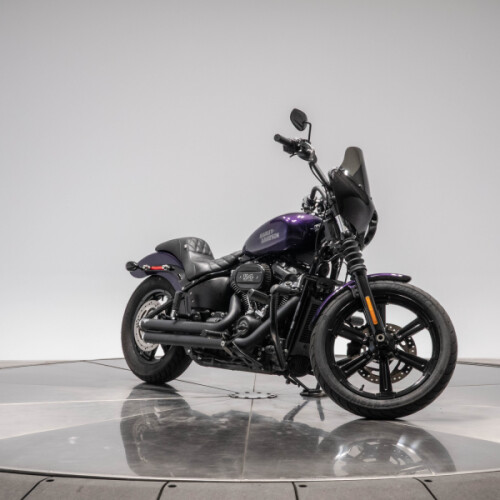 2023 HARLEY-DAVIDSON FXBBS STREET BOB 114 in Purple Rain thumb 2