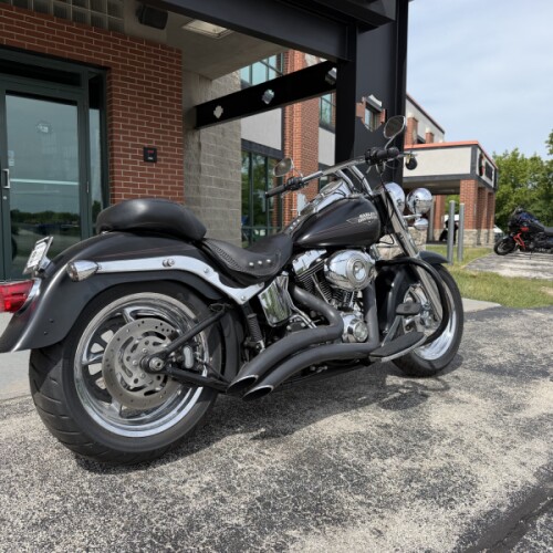 2009 Harley-Davidson® Fat Boy® FLSTF BLACK DENIM thumb 3