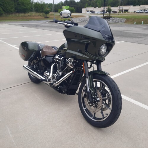 2026 Harley-Davidson® Low Rider® ST Olive Steel Metallic Chrome Trim thumb 1