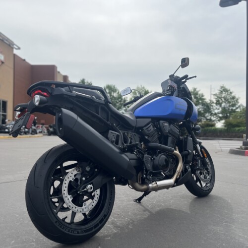 2026 Harley-Davidson® RA1250ST Pan America® Aurora Blue Denim  thumb 2