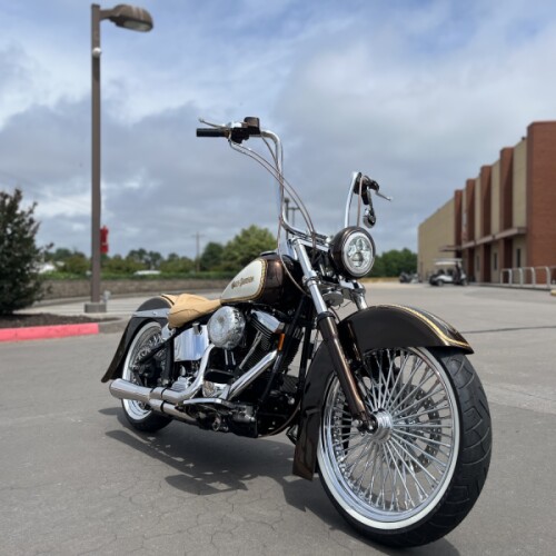 1996 HD FLSTC HERITAGE SOFTAIL VIOLET PEARL 018455 thumb 3