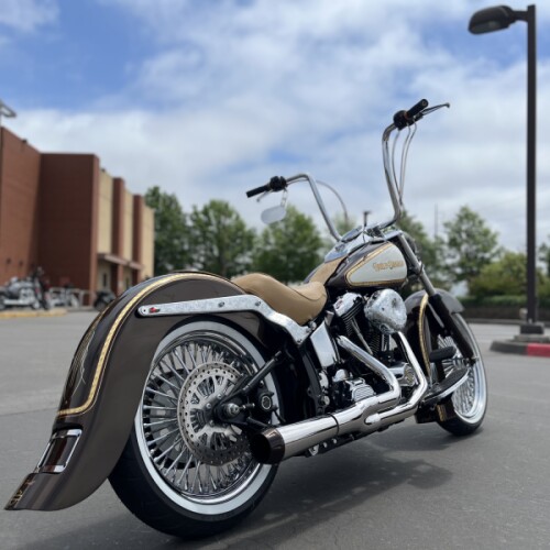 1996 HD FLSTC HERITAGE SOFTAIL VIOLET PEARL 018455 thumb 2