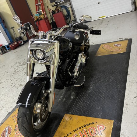 2026 Harley-Davidson® Fat Boy® Vivid Black Chrome Trim FLFB thumb 2