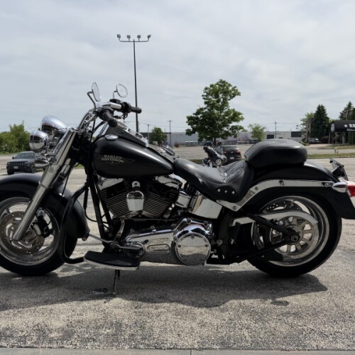 2009 Harley-Davidson® Fat Boy® FLSTF BLACK DENIM thumb 0
