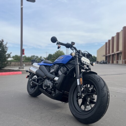 2026 Harley-Davidson® RH1250S Sportster® S Aurora Blue Denim thumb 3