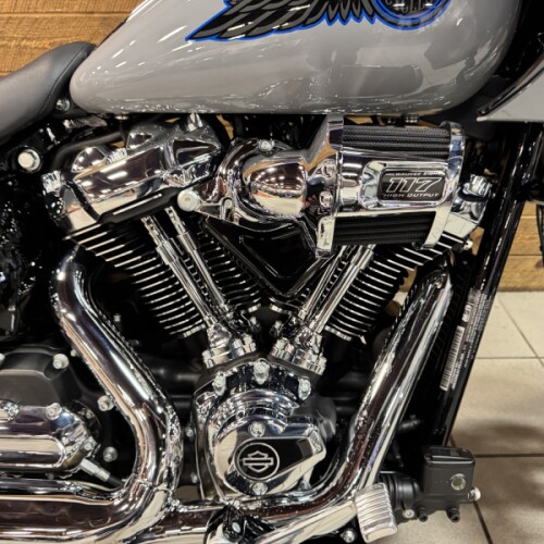 2026 Harley-Davidson® Low Rider® ST Dark Billiard Gray Chrome Trim FXLRST thumb 2