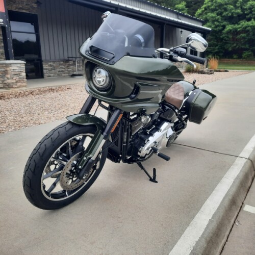 2026 Harley-Davidson® Low Rider® ST Olive Steel Metallic Chrome Trim thumb 3