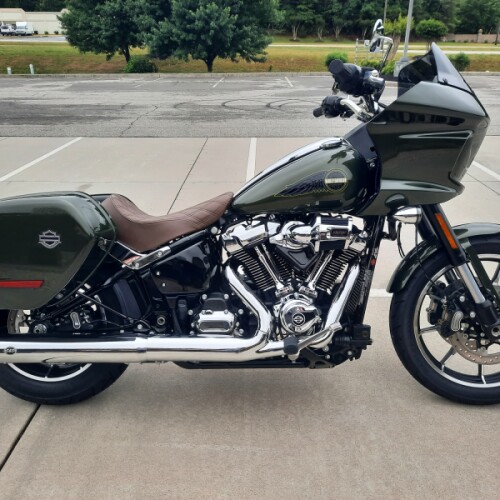 2026 Harley-Davidson® Low Rider® ST Olive Steel Metallic Chrome Trim thumb 0