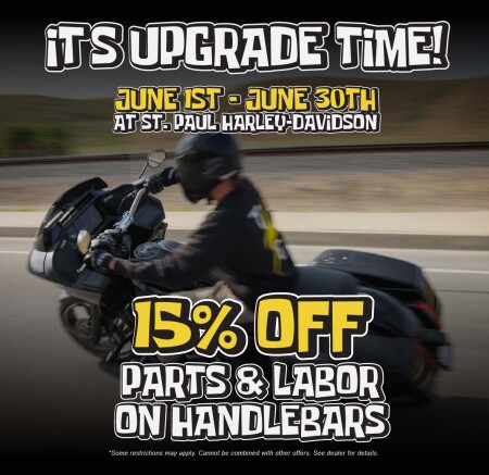 15% OFF HANDLEBARS