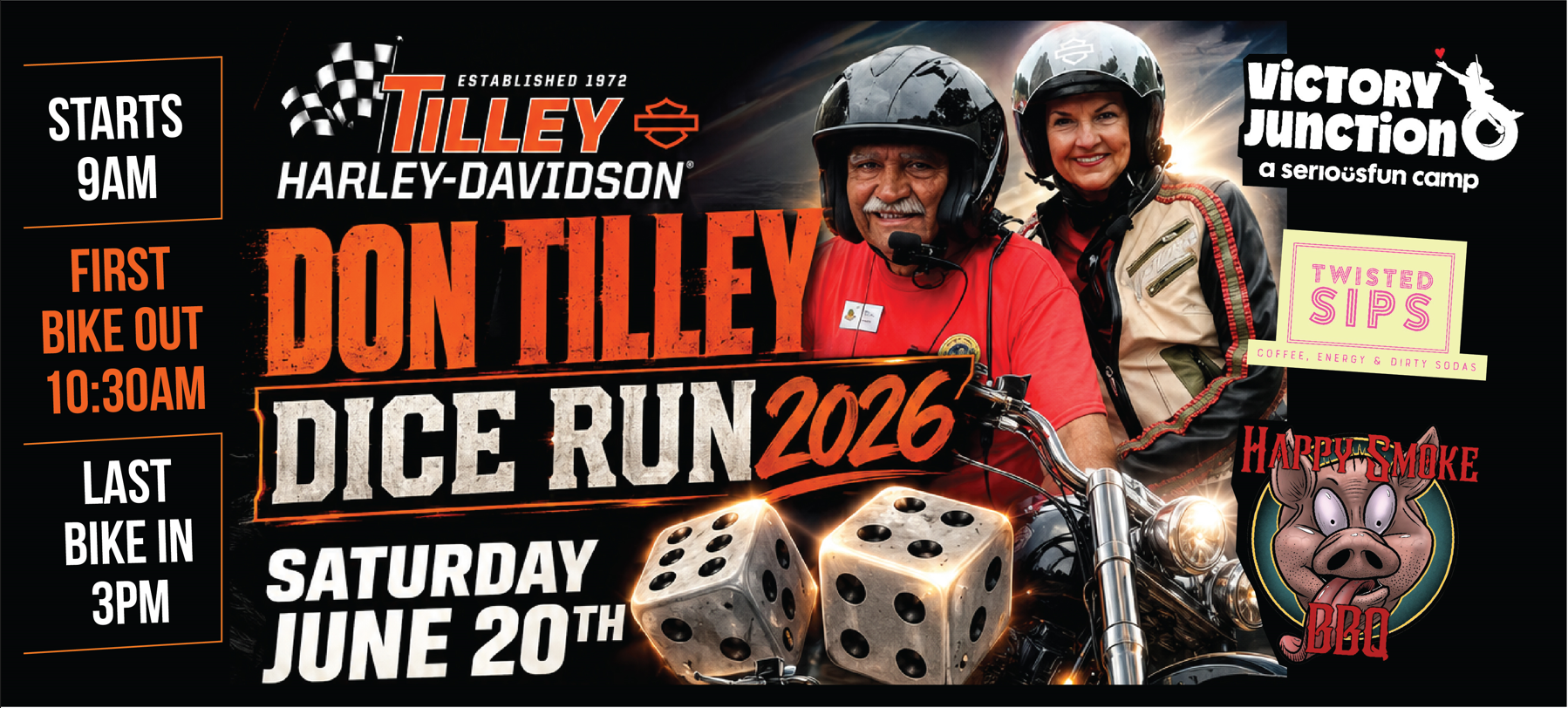 Don Tilley Dice Run June 20th