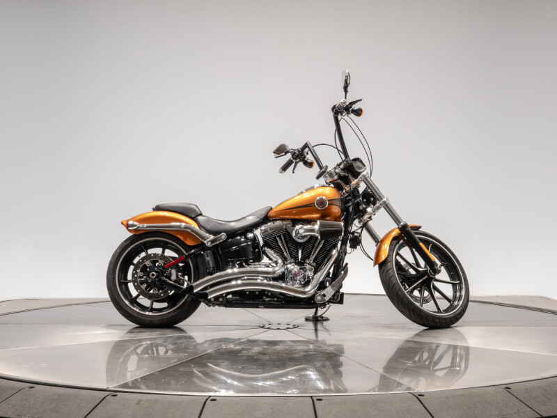 2014 Harley-Davidson FXSB Softail Breakout in Amber Whiskey with 9,891 miles
