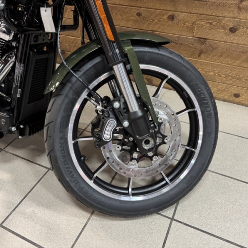 2026 Harley-Davidson® Low Rider® ST Olive Steel Metallic Chrome Trim FXLRST thumb 1
