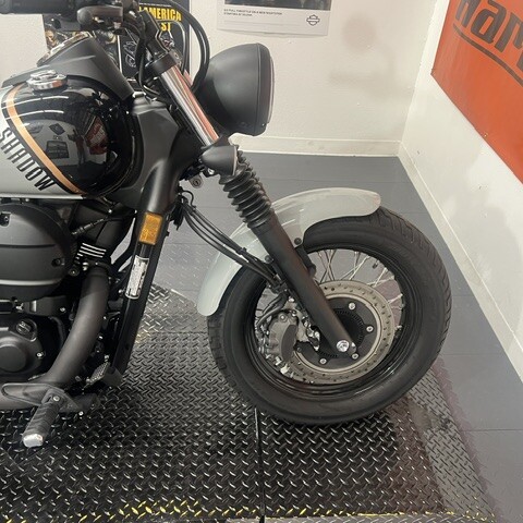 2024 Honda Shadow Phantom Deep Pearl Grey | Pre-Owned Cruiser Motorcycle thumb 1