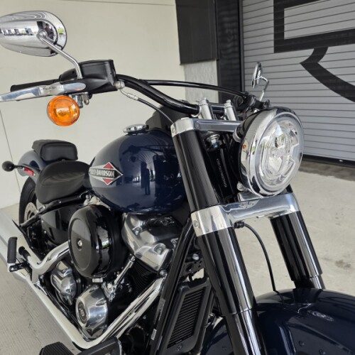 2019 Harley-Davidson® Softail Slim® Billiard Blue thumb 2