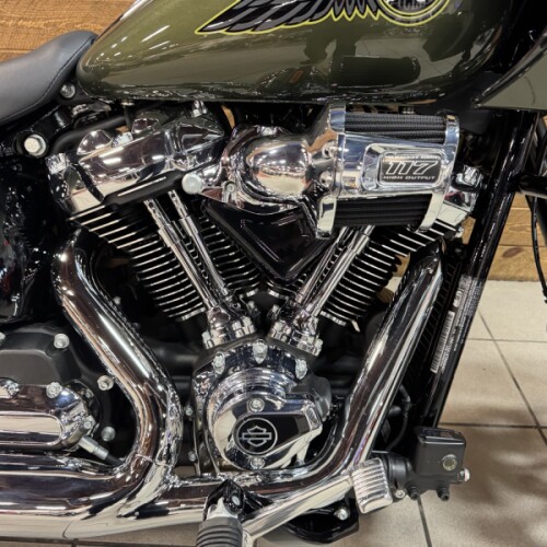 2026 Harley-Davidson® Low Rider® ST Olive Steel Metallic Chrome Trim FXLRST thumb 2