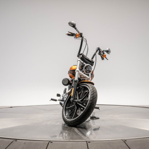 2014 Harley-Davidson FXSB Softail Breakout in Amber Whiskey with 9,891 miles thumb 2